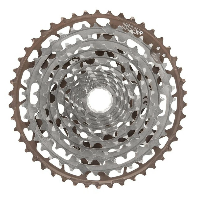 Ethirteen Kassette Helix Race 9-46T 11Speed, Bronze, SRAM XD Drivers Only, Fits Shimano & Sram Drivetrain 1 Ethirteen Kassette Helix Race 9-46T 11Speed, Bronze, SRAM XD Drivers Only, Fits Shimano & Sram Drivetrain