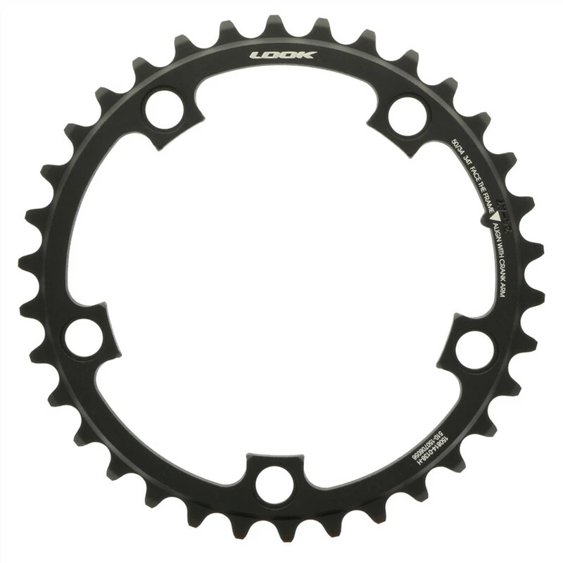 Look Z2 Chainring 34 (110) Black 1 Look Z2 Chainring 34 (110) Black