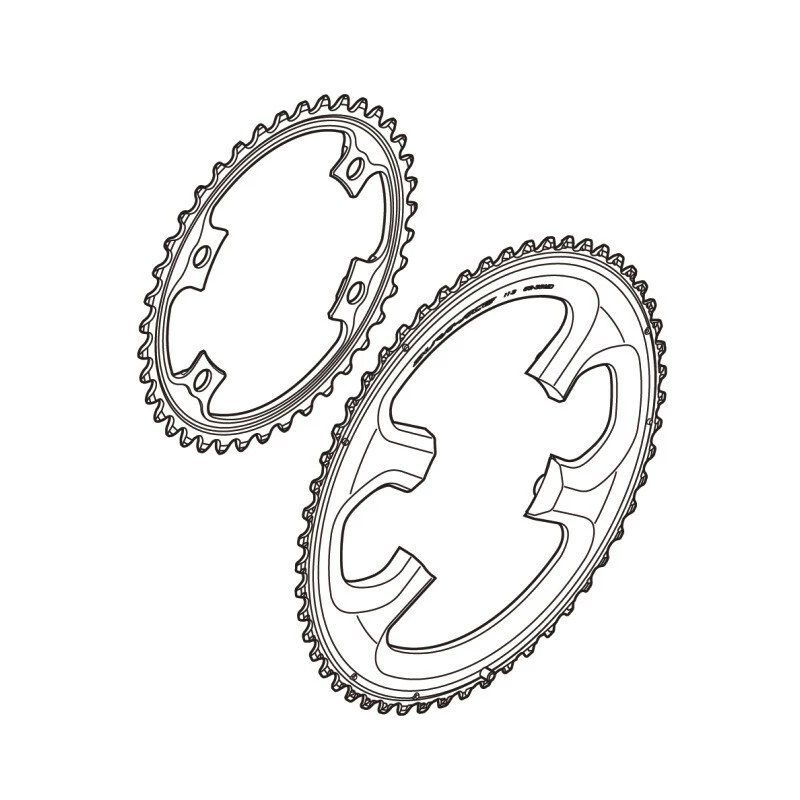 Shimano Dura Ace 16 Kettenblatt 39 Zähne, Y-1N2 39000 FC-9000, 11-fach 2 Shimano Dura Ace 16 Kettenblatt 39 Zähne, Y-1N2 39000 FC-9000, 11-fach – Bild 2