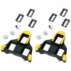 Shimano Dura Ace/Ultegra Schuhplatten SPD-SL, SM-SH11 Beweglich 6&deg; Gelb
