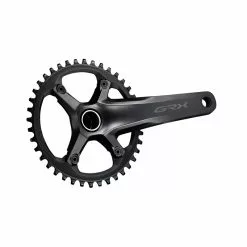 Shimano GRX600 20 Kurbel 172.5mm 40t, FC-RX600111DXB0, 50.1mm, OHNE LAGER, Schwarz