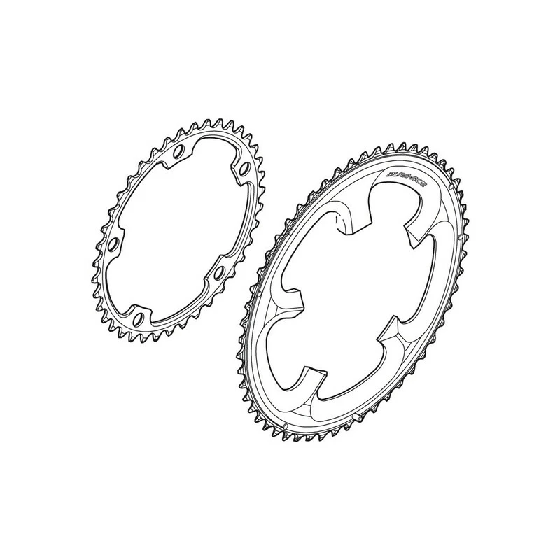 Shimano Kettenblatt Dura-Ace FC-7900 44 Zähne E-Type 1 Shimano Kettenblatt Dura-Ace FC-7900 44 Zähne E-Type