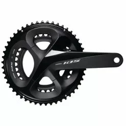Shimano Kettenradgarnitur 105 FC-R7000 HT II 160 Mm 53x39 Schwarz Box