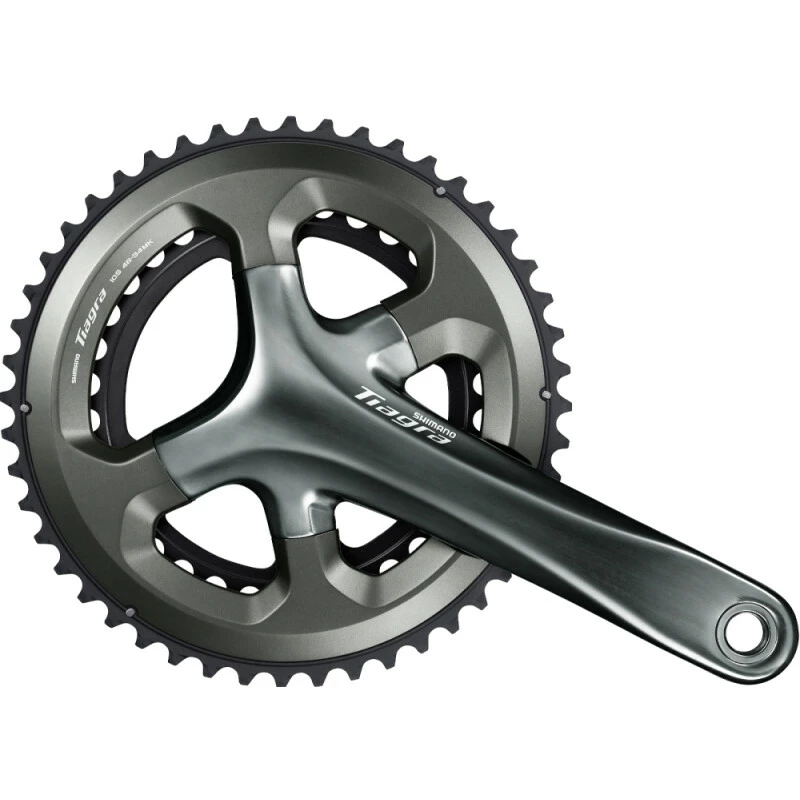 Shimano Tiagra 20 Kurbel 170mm 34/48, FC-R4700CX84, OHNE LAGER, Schwarz 2 Shimano Tiagra 20 Kurbel 170mm 34/48, FC-R4700CX84, OHNE LAGER, Schwarz – Bild 2