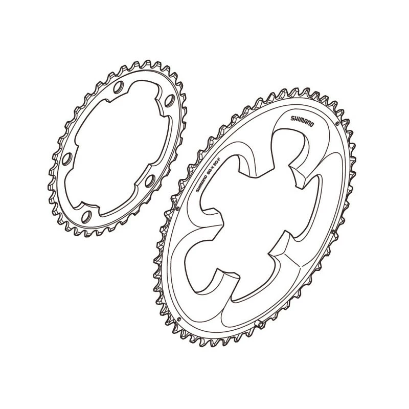 Shimano Ultegra 13 Compact Kettenblatt 50 Zähne, Y-1LL 98010 FC 6750 2 Shimano Ultegra 13 Compact Kettenblatt 50 Zähne, Y-1LL 98010 FC 6750 – Bild 2