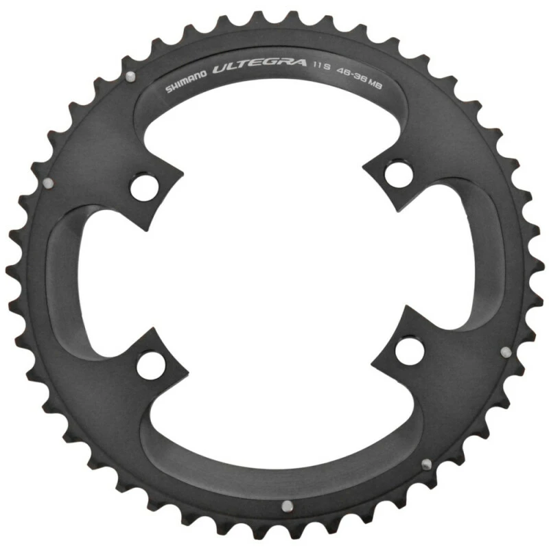 Shimano Ultegra 20 Kettenblatt 46 Zähne, Y-1W8 98010 FC-R8000, 11-fach 2 Shimano Ultegra 20 Kettenblatt 46 Zähne, Y-1W8 98010 FC-R8000, 11-fach – Bild 2