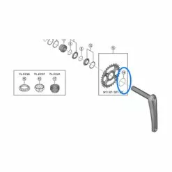 Shimano Zahnkranz-Spacer SM-CRM85
