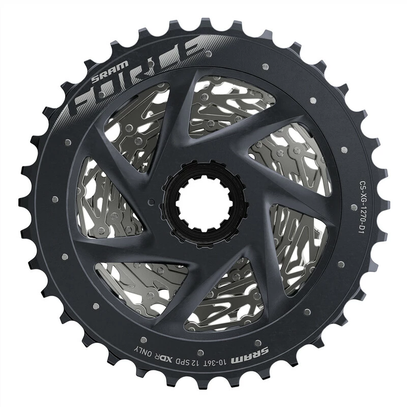 Sram Cassette XG-1270 Force ETap AXS 12SP Silver 10-30t 3 Sram Cassette XG-1270 Force ETap AXS 12SP Silver 10-30t – Bild 3