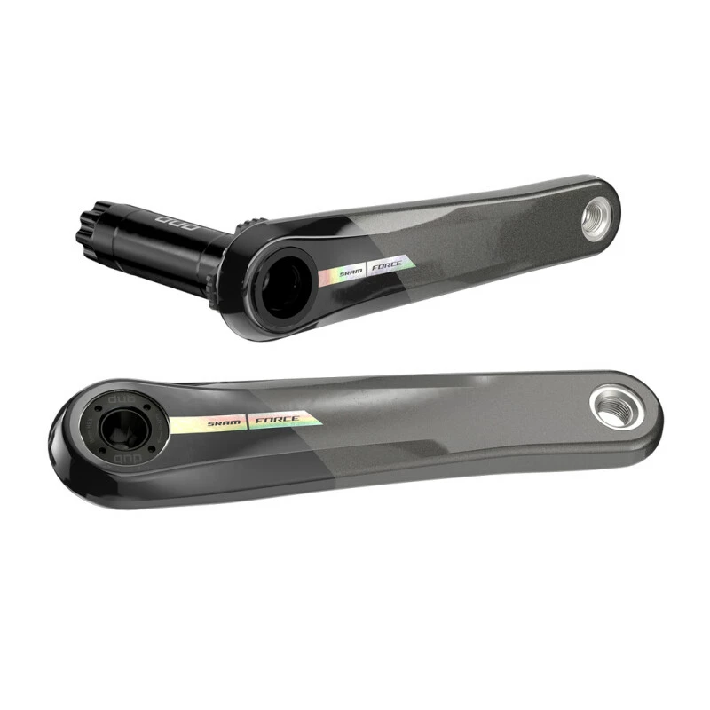 Sram Crankarmset Force 8-bolt Wide DUB Black/iridescent 167.5mm/Noringst 1 Sram Crankarmset Force 8-bolt Wide DUB Black/iridescent 167.5mm/Noringst
