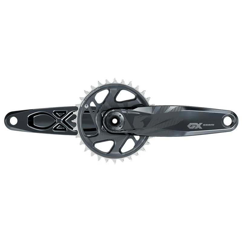 Sram Crankset GX Eagle Fat Bike 5 DUB Lunar Grey 170mm/30t 1 Sram Crankset GX Eagle Fat Bike 5 DUB Lunar Grey 170mm/30t