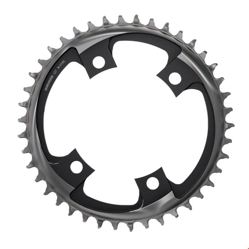 SRAM Force1 20 Kettenblatt D1 44 Zähne, 107 BCD, 12-fach, Blast Black 1 SRAM Force1 20 Kettenblatt D1 44 Zähne, 107 BCD, 12-fach, Blast Black