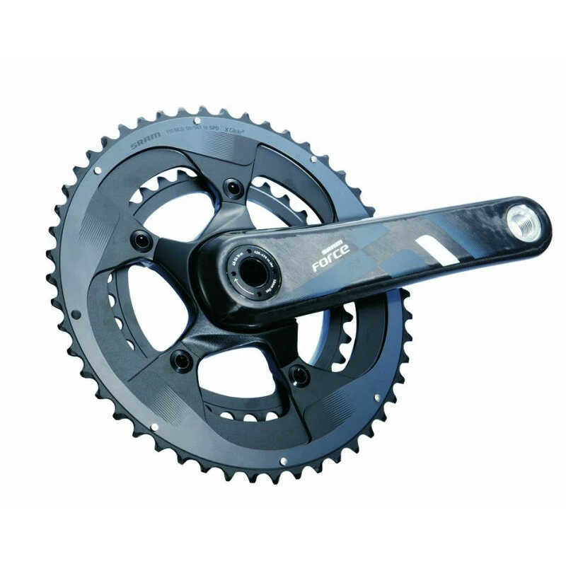 SRAM Force22 20 Compact Kurbel 175mm 34/50, 11-fach, GXP, 110BCD, Schwarz, OHNE LAGER 1 SRAM Force22 20 Compact Kurbel 175mm 34/50, 11-fach, GXP, 110BCD, Schwarz, OHNE LAGER