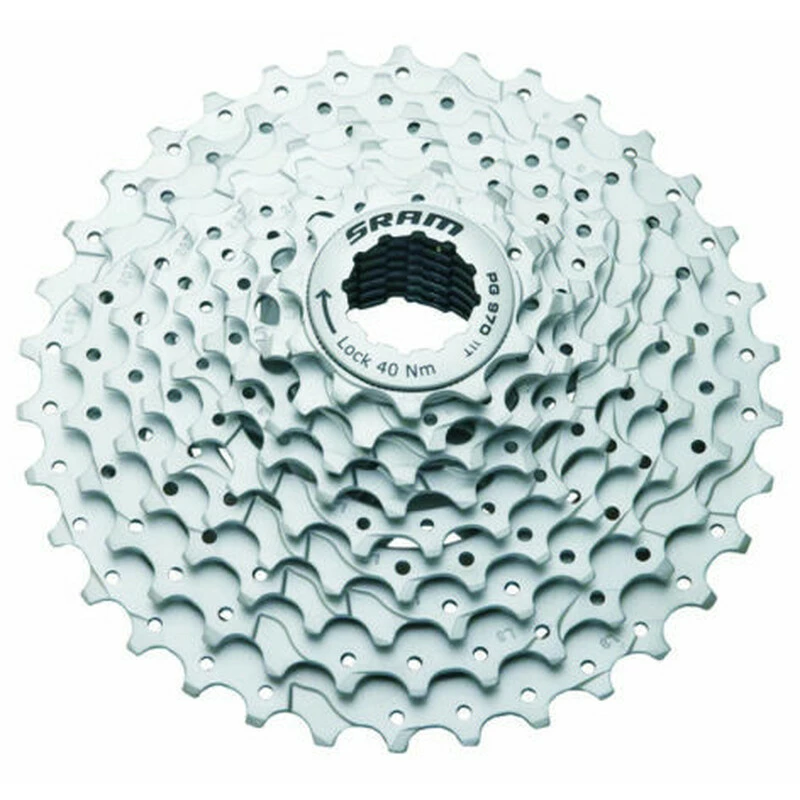 SRAM Kassette PG-970, 11-34, PowerGlide II, 9-fach 1 SRAM Kassette PG-970, 11-34, PowerGlide II, 9-fach