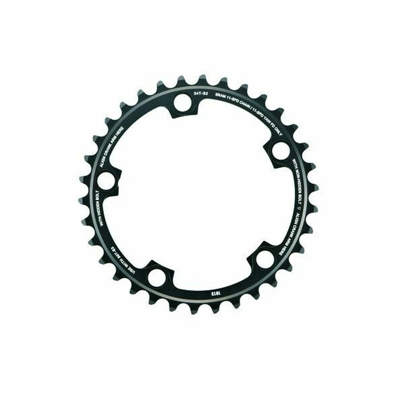SRAM Kettenblatt X-Glide 39 Zähne YAW, 130BCD, 11-fach S2, 3mm, Blast Black 1 SRAM Kettenblatt X-Glide 39 Zähne YAW, 130BCD, 11-fach S2, 3mm, Blast Black
