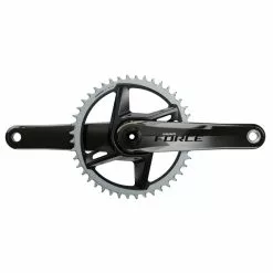 SRAM Kurbel Force 1x DUB 170mm 40Z Direct Mount, Gloss Black, Carbon