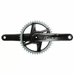 SRAM Kurbel Force 1x Wide DUB 172.5mm 40Z Direct Mount, Gloss Black, Carbon