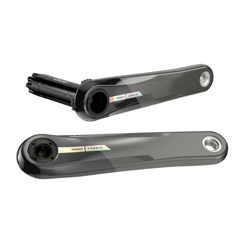 SRAM Kurbelarmgarnitur Force 165mm, DUB 8-bolt, Unicorn Grey, Carbon, D2 1 SRAM Kurbelarmgarnitur Force 165mm, DUB 8-bolt, Unicorn Grey, Carbon, D2