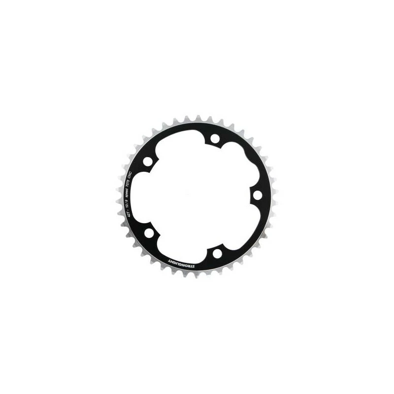 Stronglight Kettenblatt,TYPE S, 130,7075-T6, 42, Black, 10/9 Speeds,CSA,Double In 2 Stronglight Kettenblatt,TYPE S, 130,7075-T6, 42, Black, 10/9 Speeds,CSA,Double In – Bild 2